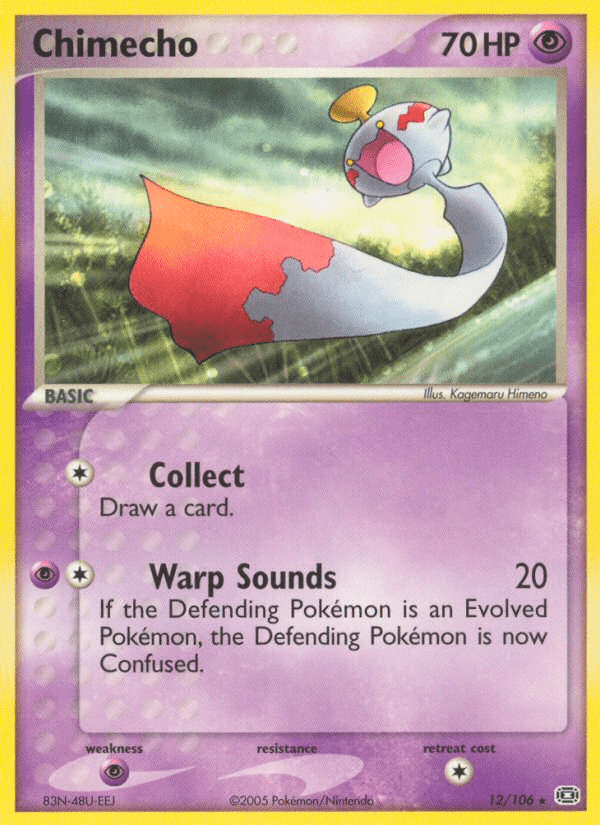 Chimecho (12/106) [EX: Emerald] Pokemon Single Pokémon  | Multizone: Comics And Games