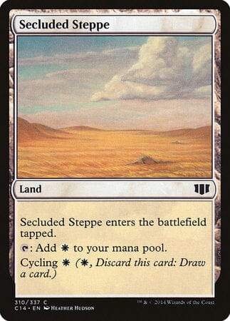Secluded Steppe [Commander 2014] MTG Single Magic: The Gathering  | Multizone: Comics And Games