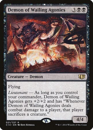 Demon of Wailing Agonies [Commander 2014] MTG Single Magic: The Gathering  | Multizone: Comics And Games