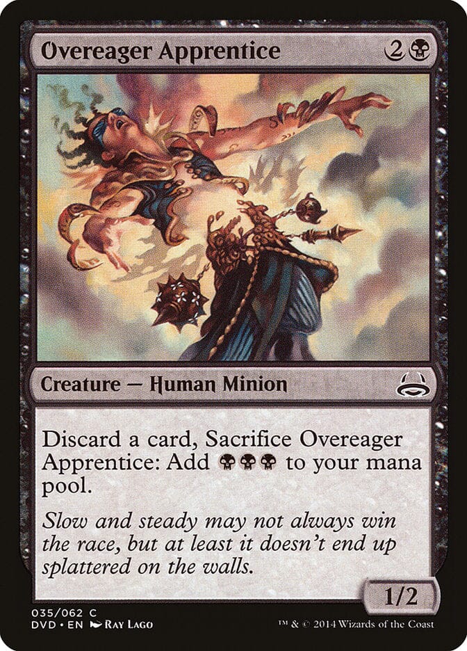 Overeager Apprentice (Divine vs. Demonic) [Duel Decks Anthology] MTG Single Magic: The Gathering  | Multizone: Comics And Games