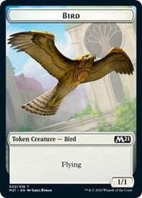 Bird // Cat (020) Double-sided Token [Core Set 2021 Tokens] MTG Single Magic: The Gathering  | Multizone: Comics And Games