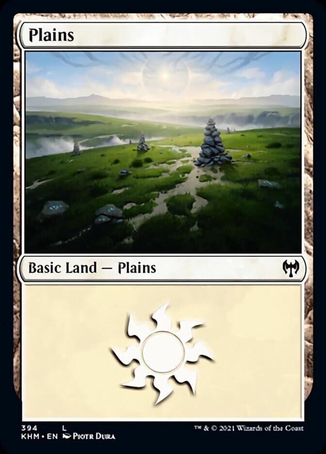 Plains (394) [Kaldheim] MTG Single Magic: The Gathering  | Multizone: Comics And Games