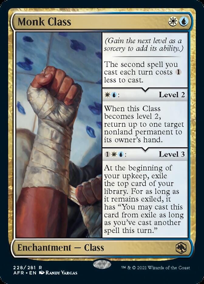 Monk Class [Dungeons & Dragons: Adventures in the Forgotten Realms] MTG Single Magic: The Gathering  | Multizone: Comics And Games