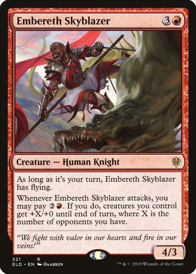 Embereth Skyblazer [Throne of Eldraine] MTG Single Magic: The Gathering  | Multizone: Comics And Games