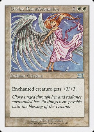 Divine Transformation [Classic Sixth Edition] MTG Single Magic: The Gathering  | Multizone: Comics And Games