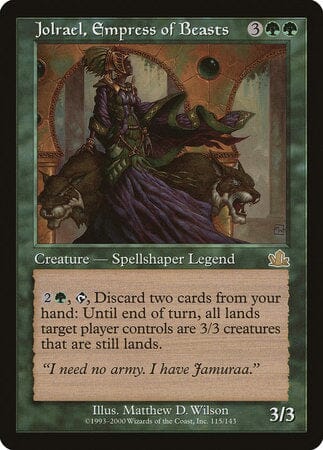 Jolrael, Empress of Beasts [Prophecy] MTG Single Magic: The Gathering  | Multizone: Comics And Games