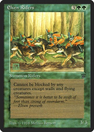 Elven Riders [Legends] MTG Single Magic: The Gathering  | Multizone: Comics And Games