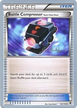 Battle Compressor (92/119) (HonorStoise - Jacob Van Wagner) [World Championships 2015] Pokemon Single Pokémon  | Multizone: Comics And Games