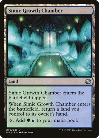Simic Growth Chamber [Modern Masters 2015] MTG Single Magic: The Gathering  | Multizone: Comics And Games