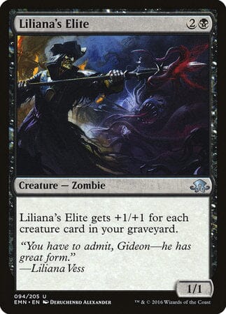 Liliana's Elite [Eldritch Moon] MTG Single Magic: The Gathering  | Multizone: Comics And Games