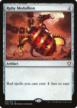 Ruby Medallion [Commander Anthology Volume II] MTG Single Magic: The Gathering  | Multizone: Comics And Games
