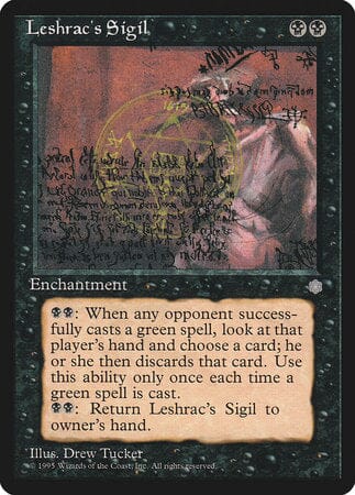 Leshrac's Sigil [Ice Age] MTG Single Magic: The Gathering  | Multizone: Comics And Games