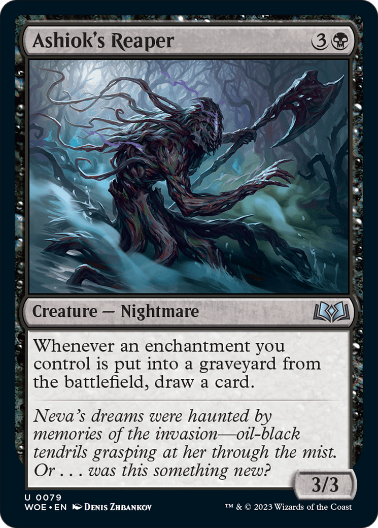 Ashiok's Reaper [Wilds of Eldraine] MTG Single Magic: The Gathering  | Multizone: Comics And Games