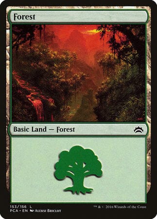 Forest (153) [Planechase Anthology] MTG Single Magic: The Gathering  | Multizone: Comics And Games