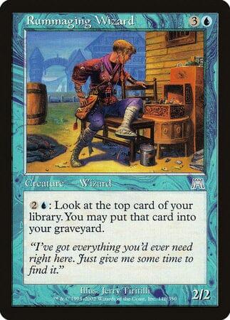 Rummaging Wizard [Onslaught] MTG Single Magic: The Gathering  | Multizone: Comics And Games