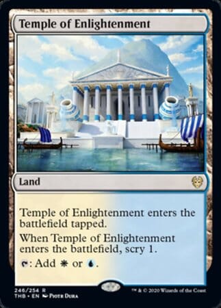 Temple of Enlightenment [Theros Beyond Death] MTG Single Magic: The Gathering  | Multizone: Comics And Games