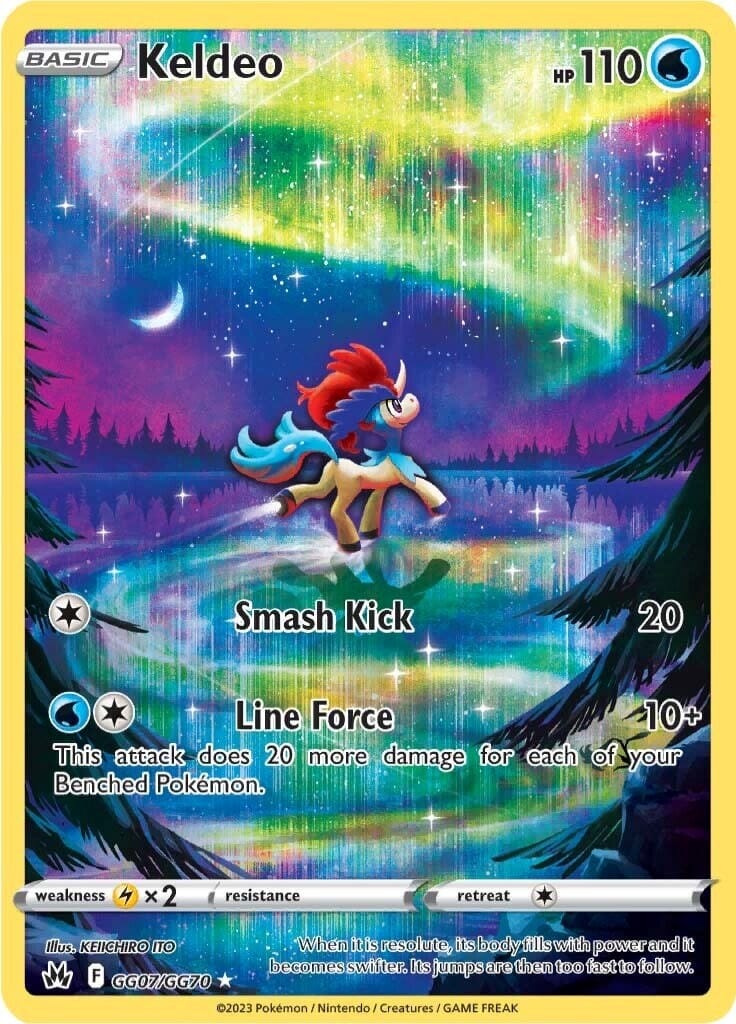 Keldeo (GG07/GG70) [Sword & Shield: Crown Zenith] Pokemon Single Pokémon  | Multizone: Comics And Games