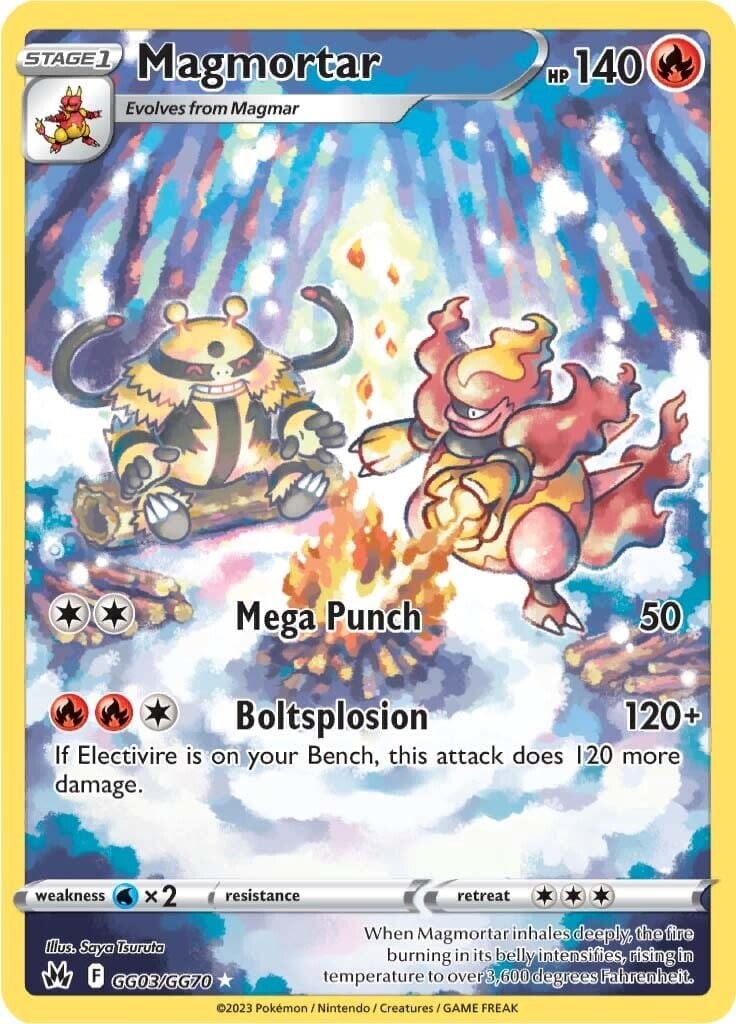Magmortar (GG03/GG70) [Sword & Shield: Crown Zenith] Pokemon Single Pokémon  | Multizone: Comics And Games