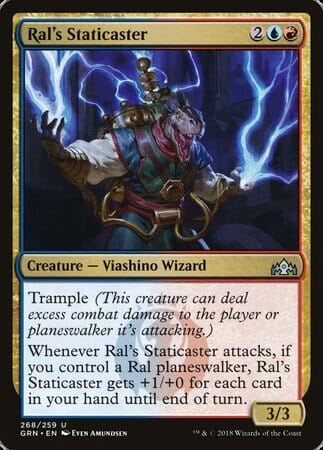 Ral's Staticaster [Guilds of Ravnica] MTG Single Magic: The Gathering  | Multizone: Comics And Games