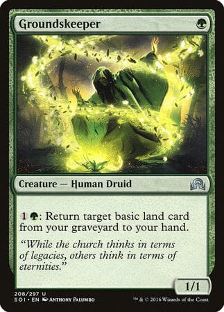 Groundskeeper [Shadows over Innistrad] MTG Single Magic: The Gathering  | Multizone: Comics And Games