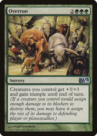 Overrun [Magic 2012] MTG Single Magic: The Gathering  | Multizone: Comics And Games