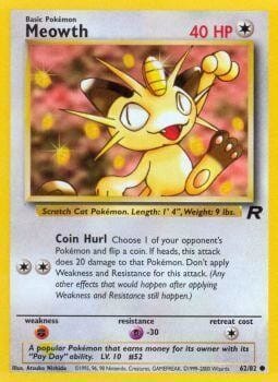 Meowth (62/82) [Team Rocket Unlimited] Pokemon Single Pokémon  | Multizone: Comics And Games