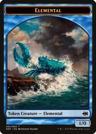 Elemental Token [Duel Decks: Merfolk vs. Goblins Tokens] MTG Single Magic: The Gathering  | Multizone: Comics And Games