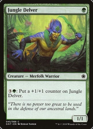 Jungle Delver [Game Night] MTG Single Magic: The Gathering  | Multizone: Comics And Games