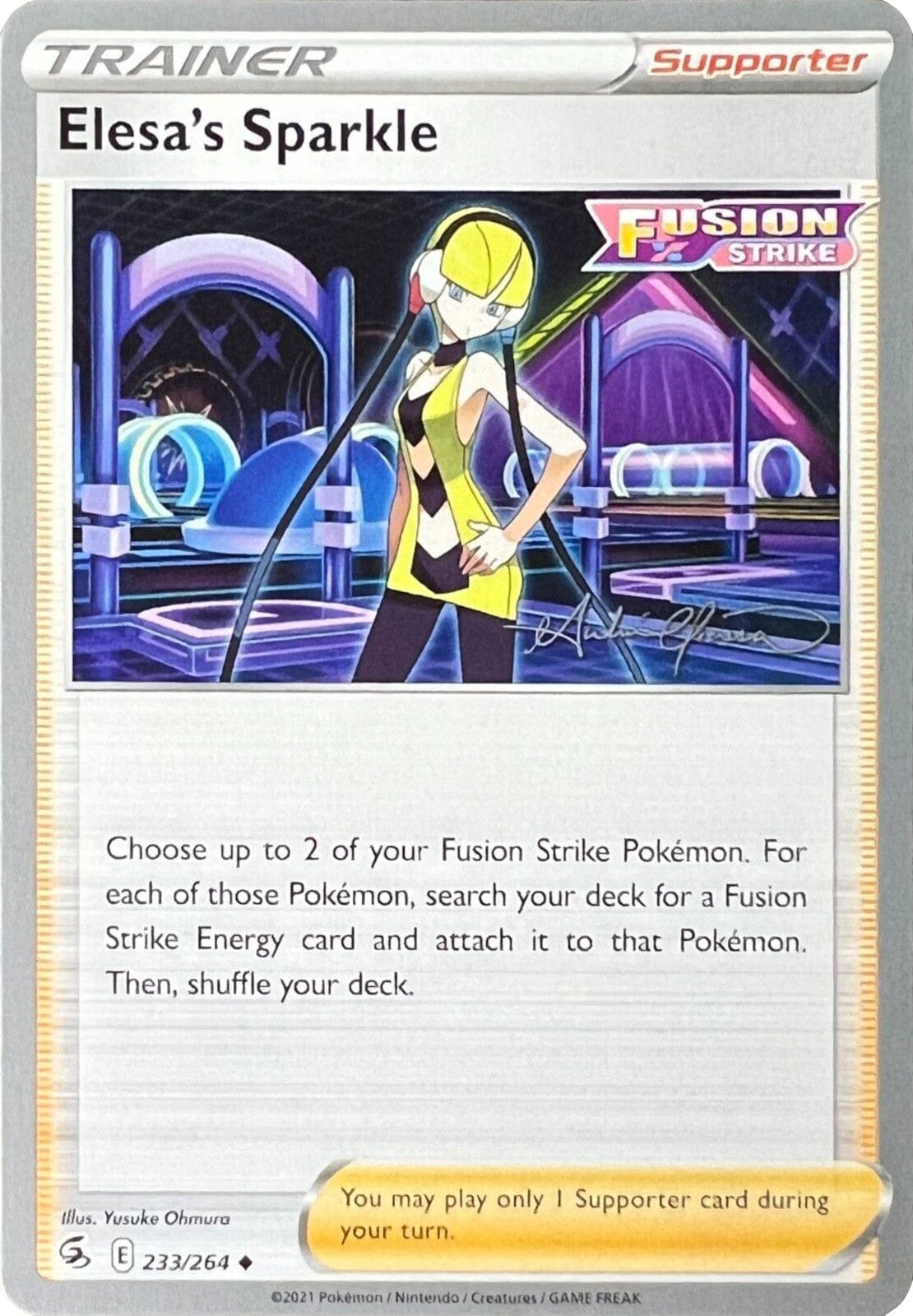 Elesa's Sparkle (233/264) (The Shape of Mew - Andre Chiasson) [World Championships 2022] Pokemon Single Pokémon  | Multizone: Comics And Games