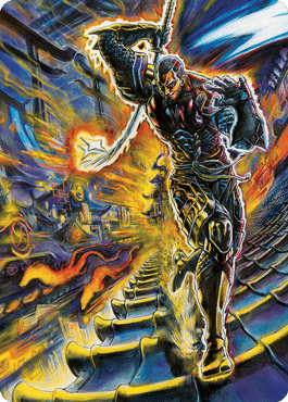 Kaito Shizuki 2 Art Card [Kamigawa: Neon Dynasty Art Series] MTG Single Magic: The Gathering  | Multizone: Comics And Games