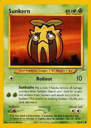 Sunkern (83/105) [Neo Destiny Unlimited] Pokemon Single Pokémon  | Multizone: Comics And Games