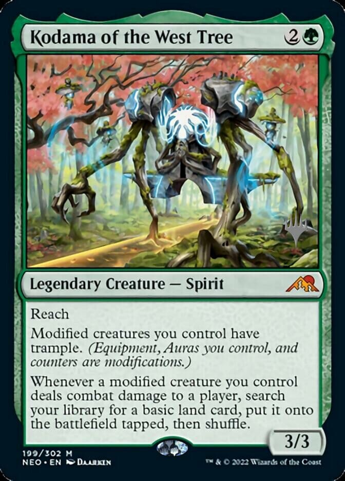 Kodama of the West Tree (Promo Pack) [Kamigawa: Neon Dynasty Promos] MTG Single Magic: The Gathering  | Multizone: Comics And Games