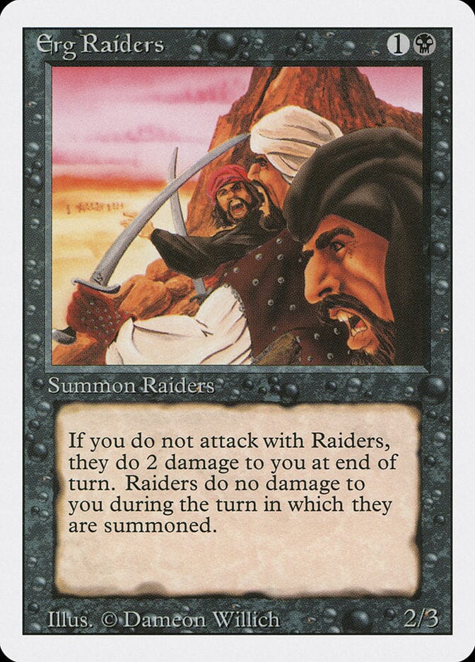 Erg Raiders [Revised Edition] MTG Single Magic: The Gathering  | Multizone: Comics And Games