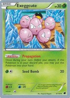 Exeggcute (4/116) (HonorStoise - Jacob Van Wagner) [World Championships 2015] Pokemon Single Pokémon  | Multizone: Comics And Games