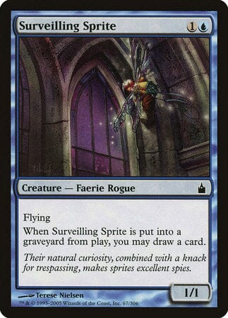 Surveilling Sprite [Ravnica: City of Guilds] MTG Single Magic: The Gathering  | Multizone: Comics And Games