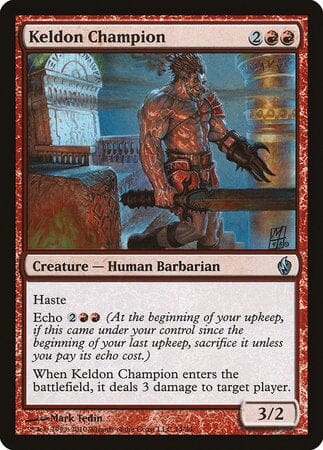 Keldon Champion [Premium Deck Series: Fire and Lightning] MTG Single Magic: The Gathering  | Multizone: Comics And Games