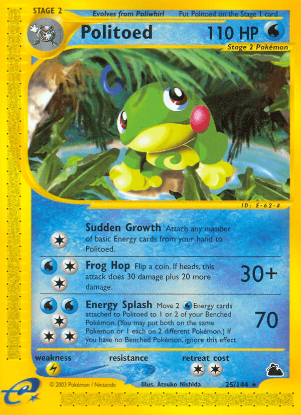 Politoed (25/144) [Skyridge] Pokemon Single Pokémon  | Multizone: Comics And Games