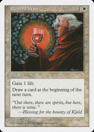 Blessed Wine [Fifth Edition] MTG Single Magic: The Gathering  | Multizone: Comics And Games