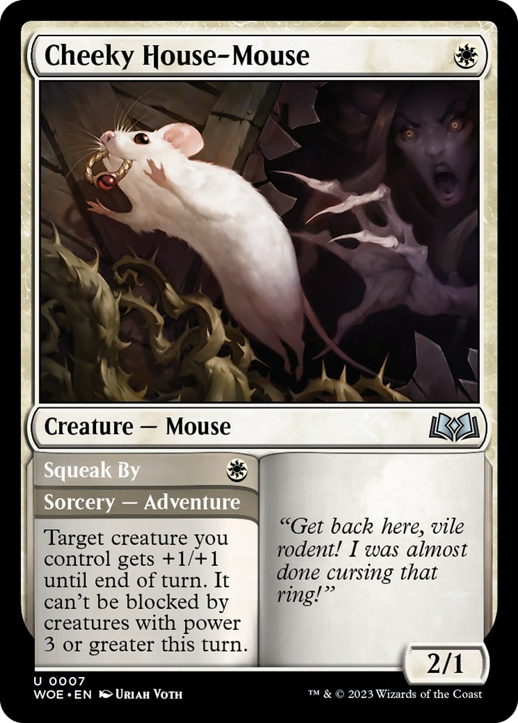 Cheeky House-Mouse [Wilds of Eldraine] | Multizone: Comics And Games