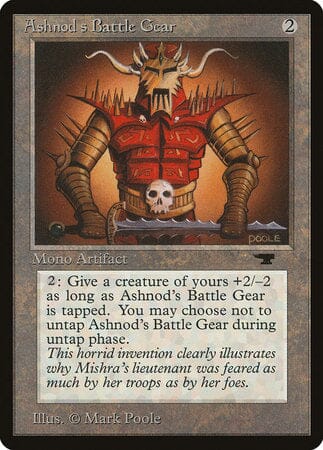 Ashnod's Battle Gear [Antiquities] MTG Single Magic: The Gathering  | Multizone: Comics And Games