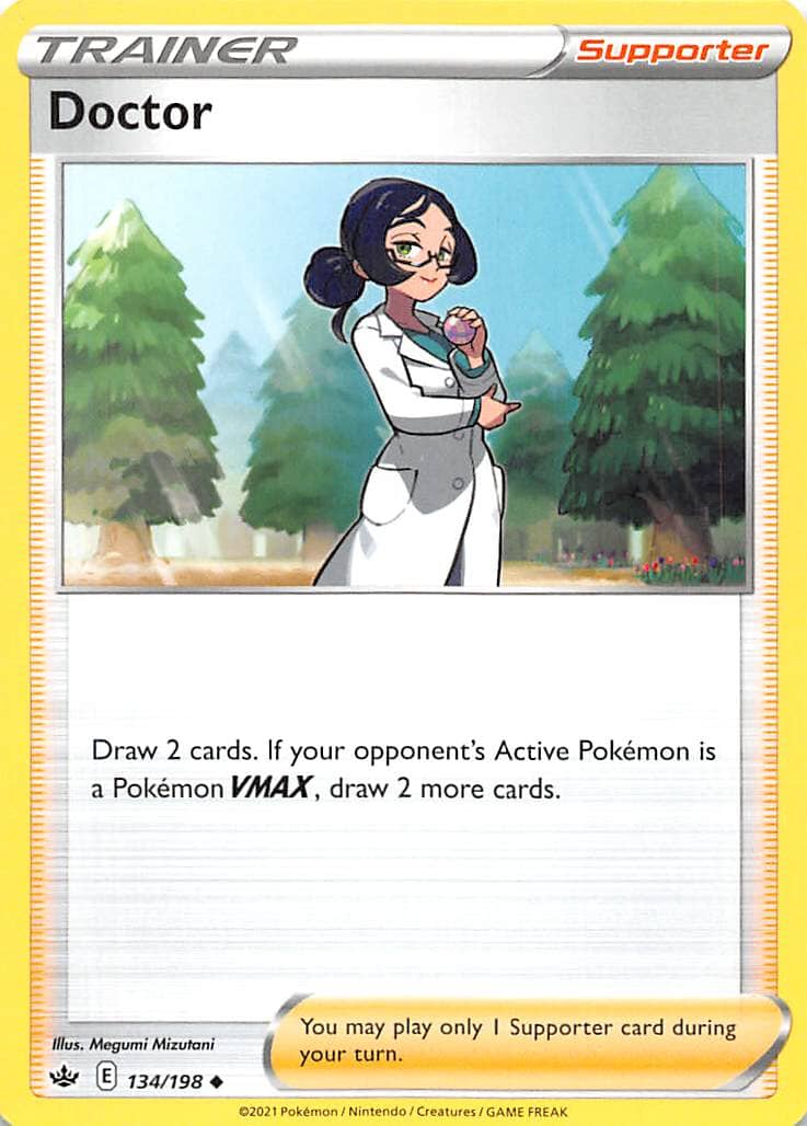 Doctor (134/198) [Sword & Shield: Chilling Reign] Pokemon Single Pokémon  | Multizone: Comics And Games