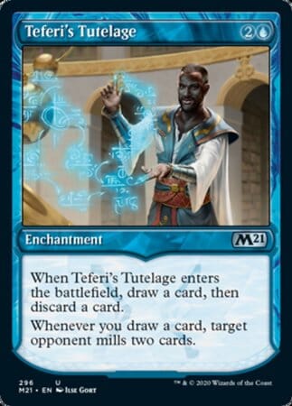 Teferi's Tutelage (Showcase) [Core Set 2021] MTG Single Magic: The Gathering  | Multizone: Comics And Games