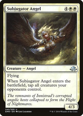 Subjugator Angel [Eldritch Moon] MTG Single Magic: The Gathering  | Multizone: Comics And Games