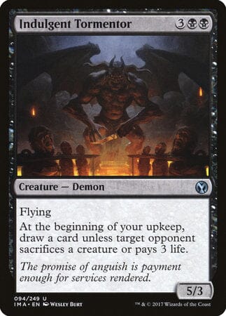 Indulgent Tormentor [Iconic Masters] MTG Single Magic: The Gathering  | Multizone: Comics And Games