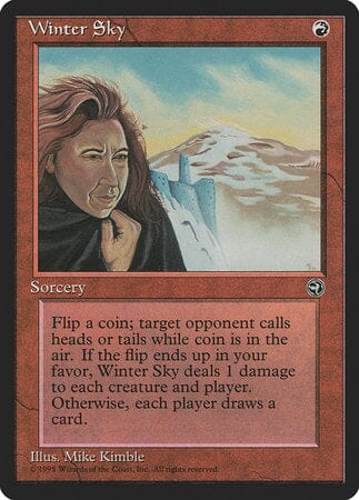 Winter Sky [Homelands] MTG Single Magic: The Gathering  | Multizone: Comics And Games