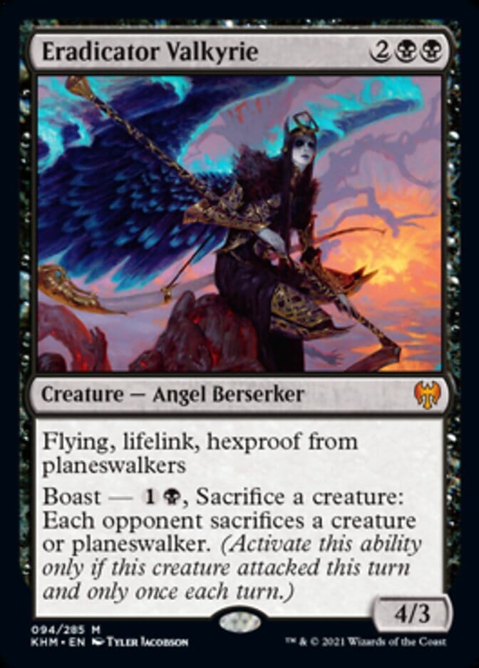 Eradicator Valkyrie [Kaldheim] MTG Single Magic: The Gathering  | Multizone: Comics And Games