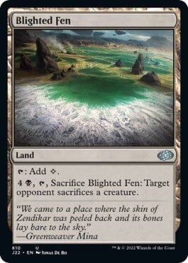 Blighted Fen [Jumpstart 2022] MTG Single Magic: The Gathering  | Multizone: Comics And Games