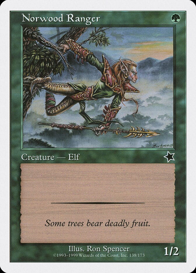 Norwood Ranger [Starter 1999] MTG Single Magic: The Gathering  | Multizone: Comics And Games