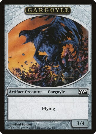 Gargoyle Token [Magic 2010 Tokens] MTG Single Magic: The Gathering  | Multizone: Comics And Games