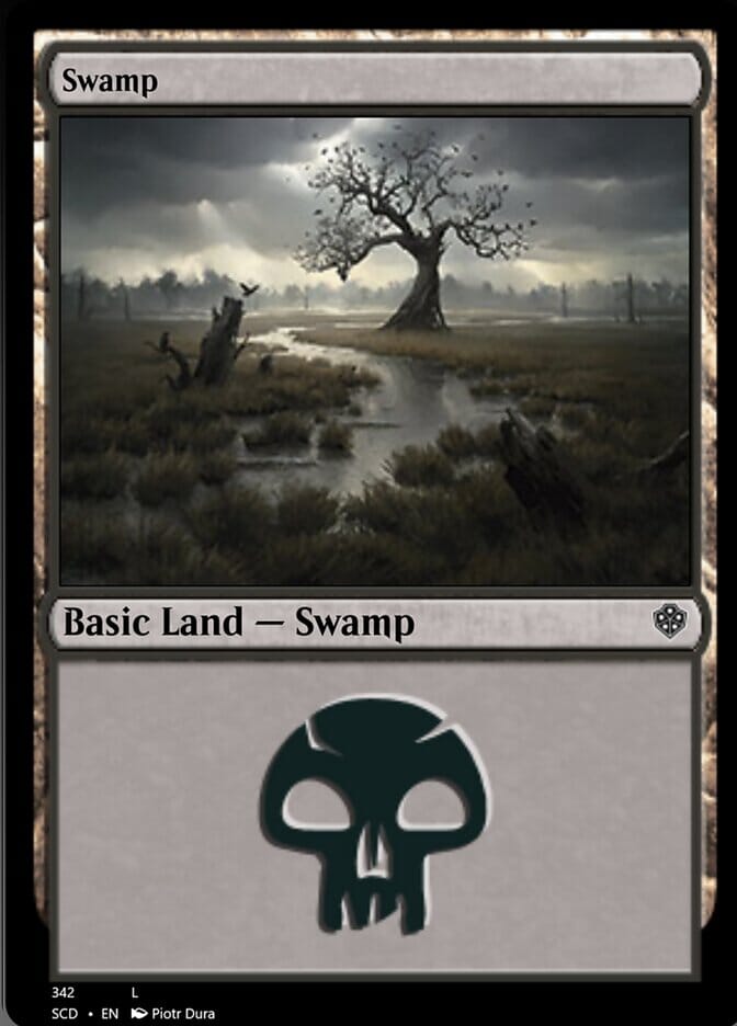 Swamp (342) [Starter Commander Decks] MTG Single Magic: The Gathering  | Multizone: Comics And Games
